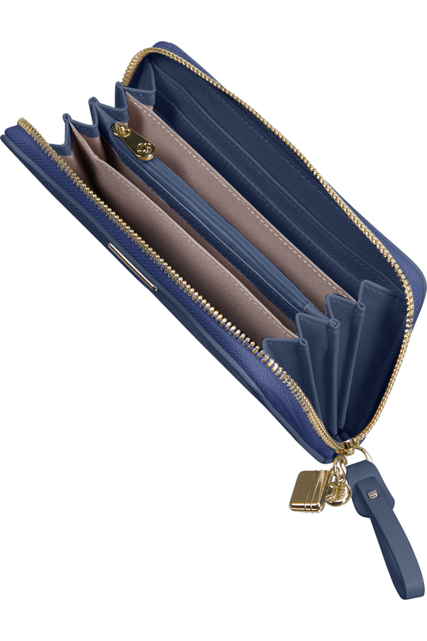 Samsonite Karissa 2.0 Slg 319 - L Zip Around L  Půlnoční modrá