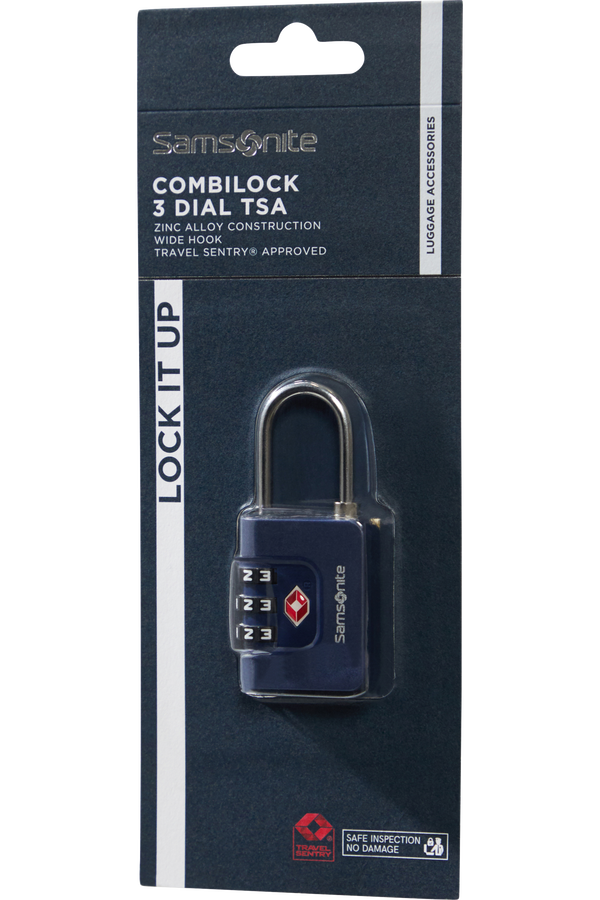 Samsonite Ta Revolution Combilock 3 dial TSA  Půlnočn&iacute; modr&aacute;
