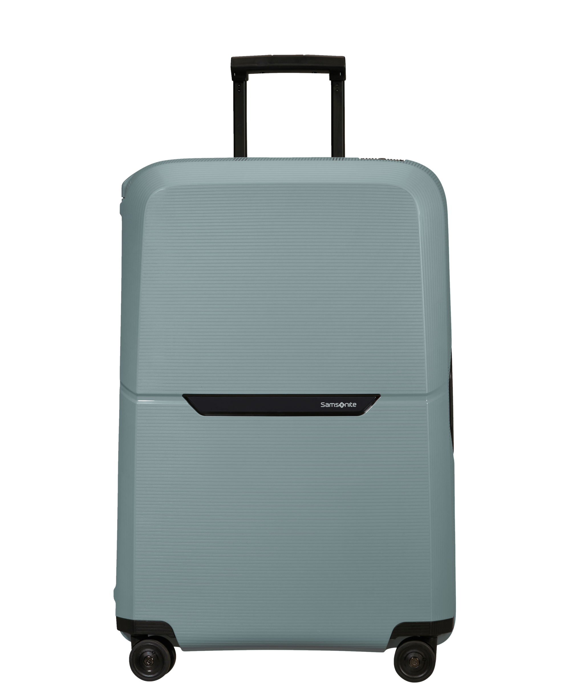 samsonite yellow suitcase