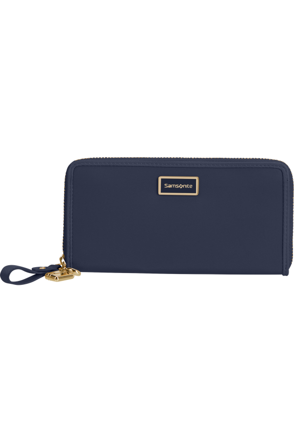 Samsonite Karissa 2.0 Slg 319 - L Zip Around L  Půlnočn&iacute; modr&aacute;