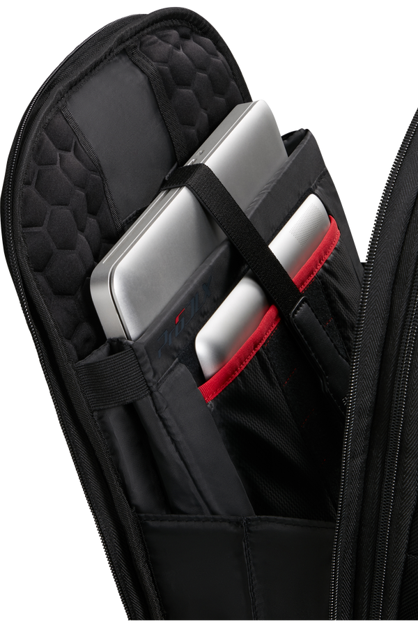 Samsonite Pro-DLX 6 Backpack 3 Volume Expandable 15.6'  Charcoal/Red