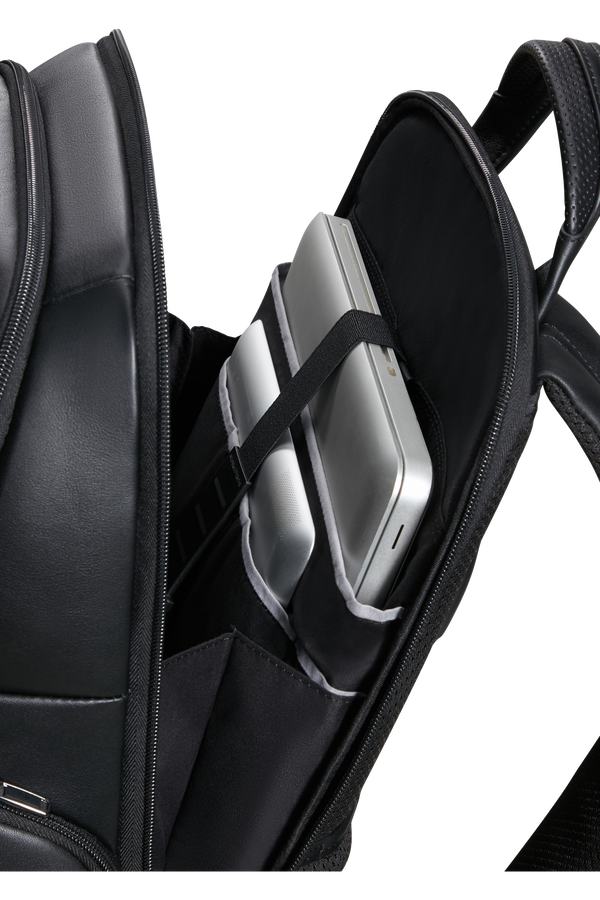 Samsonite Pro-Dlx 6 Leather Backpack 15.6'  Černá Samsonite Pro-Dlx 6 Leather Backpack 15.6'  Černá
