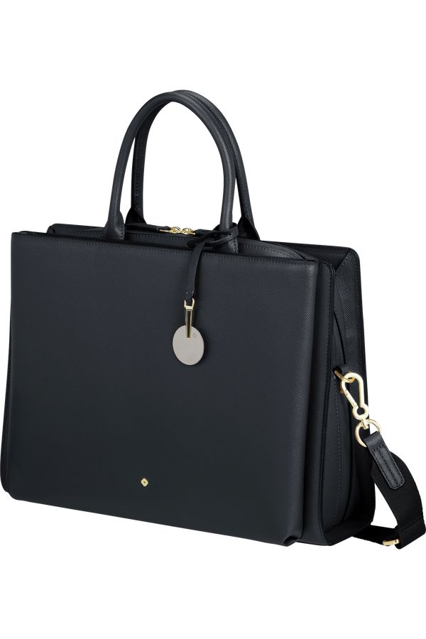 Samsonite Roundtheclock Tote 14.1' M  Černá Samsonite Roundtheclock Tote 14.1' M  Černá