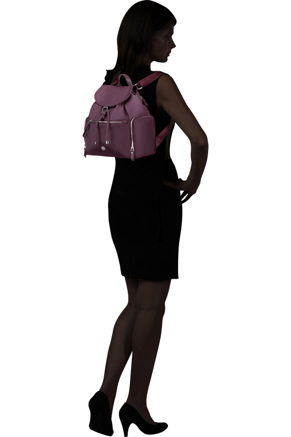 Samsonite Karissa Evo Backpack 3 Pkt 1 Buckle  Vínová červená