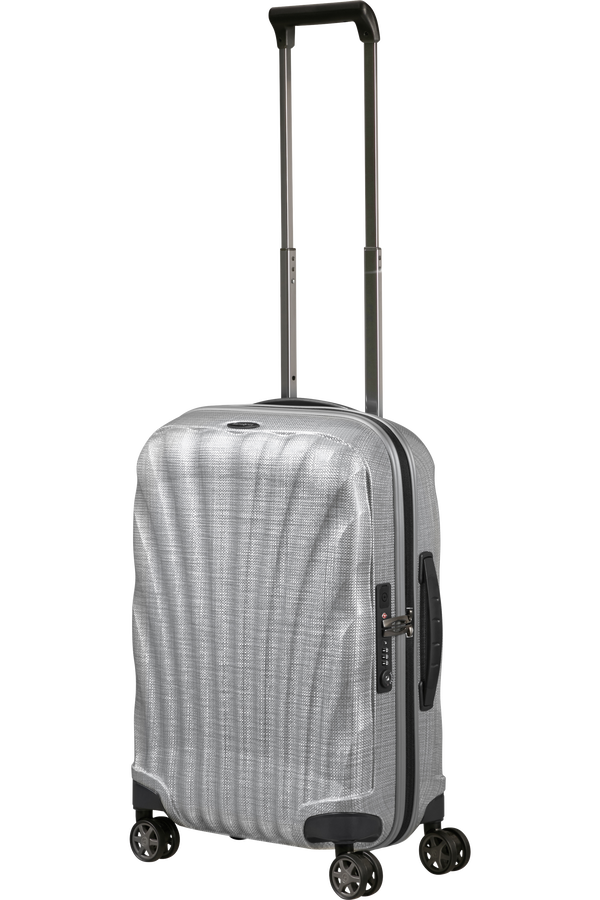 Samsonite C-Lite SPINNER 55/20 EXP LTD 55cm  Hlíníková stříbrná