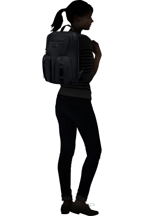 Samsonite Urban-Eye Backpack 14.1' 2 Pockets 14.1'  Čern&aacute;