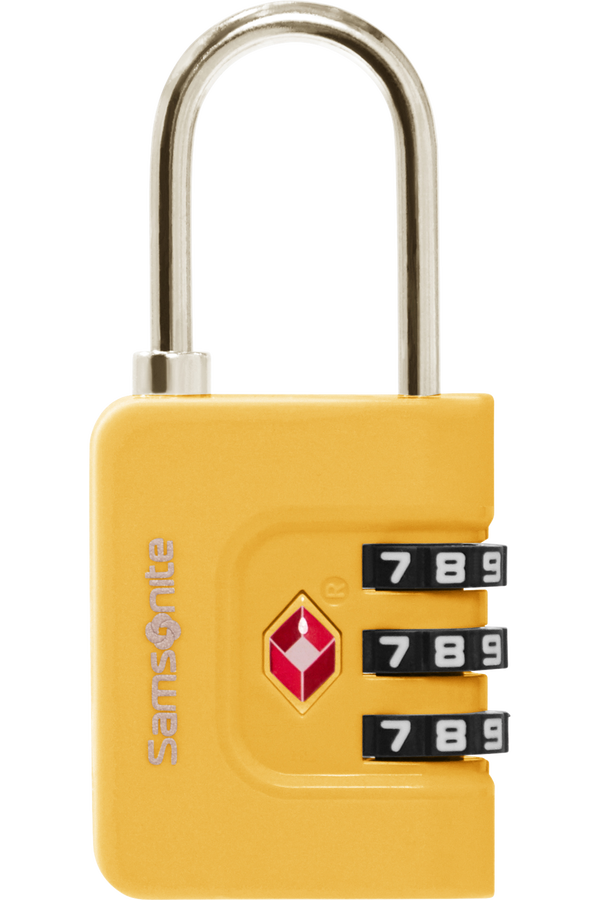 Samsonite Ta Revolution Combilock 3 dial TSA  Žlutá