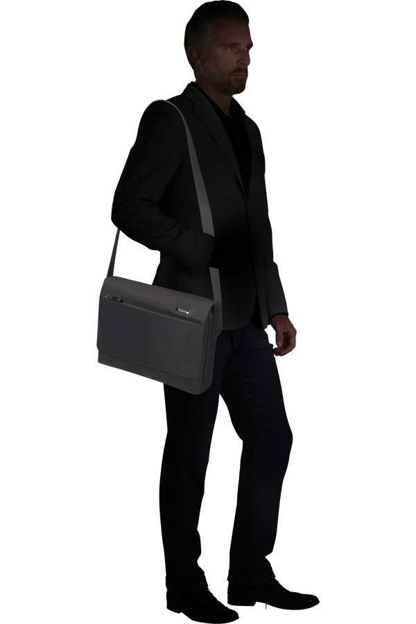 Samsonite Hip-Tech 2 Messenger 12.9'+Flap  Čern&aacute;