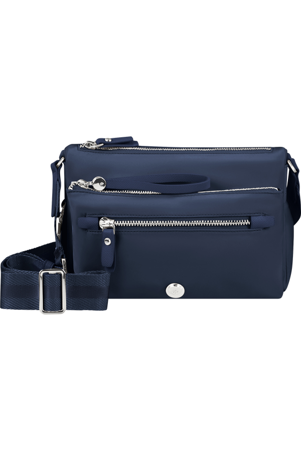 Samsonite Karissa Evo Shoulder Bag + Pouch  Blue Nights