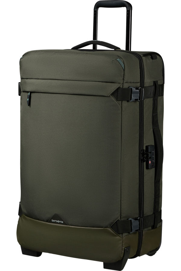 Samsonite Roadseeker Duffle with wheels 68cm  Tmavě olivová zelená Samsonite Roadseeker Duffle with wheels 68cm  Tmavě olivová zelená