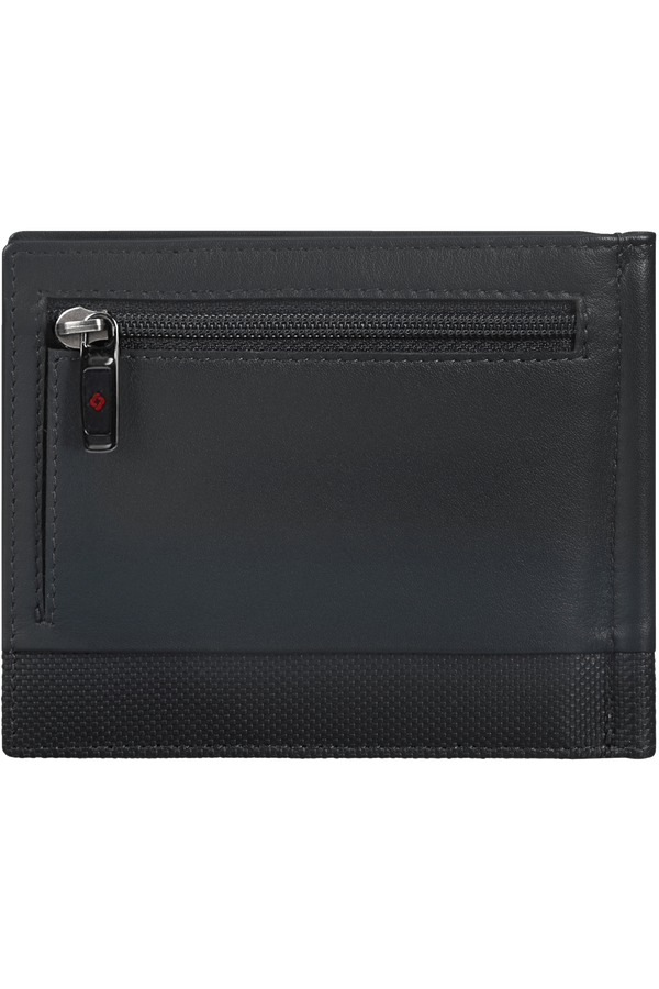 Samsonite Pro-Dlx 6 Slg 736 - 8CC H+MONEY CLIP+Z  Černá