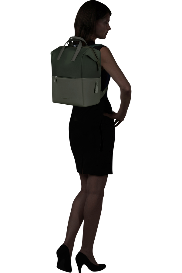 Samsonite 4Pack Laptop Squared Backpack 14.1'  Forest Green Samsonite 4Pack Laptop Squared Backpack 14.1'  Forest Green