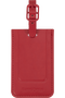 Samsonite Ta Revolution Rectangle Luggage Tag x2  Červená