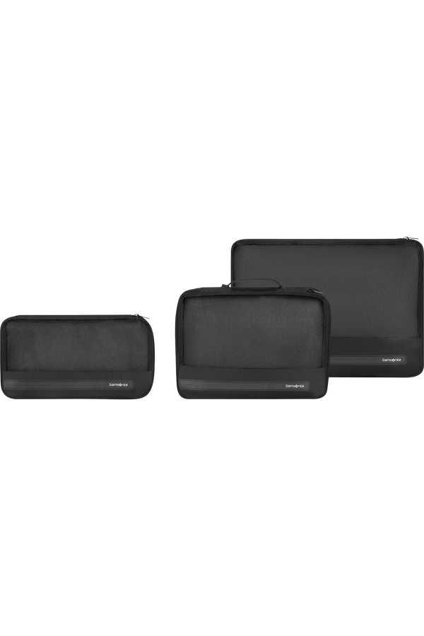 Samsonite Ta Revolution Set of 3 Packing Cubes  Černá