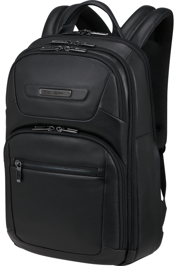 Samsonite Pro-Dlx 6 Leather Backpack 14.1'  Černá Samsonite Pro-Dlx 6 Leather Backpack 14.1'  Černá