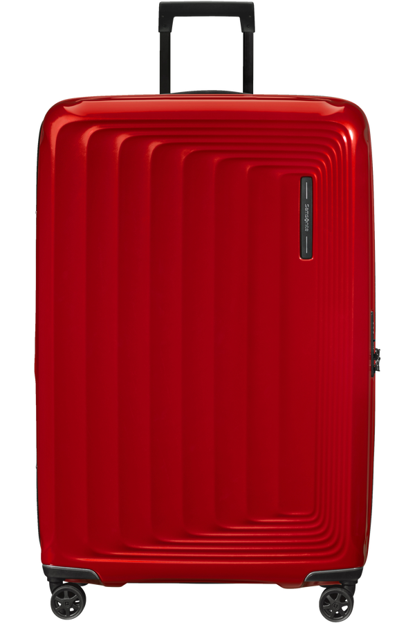 Samsonite Nuon Spinner Expandable 81cm  Metalická červená