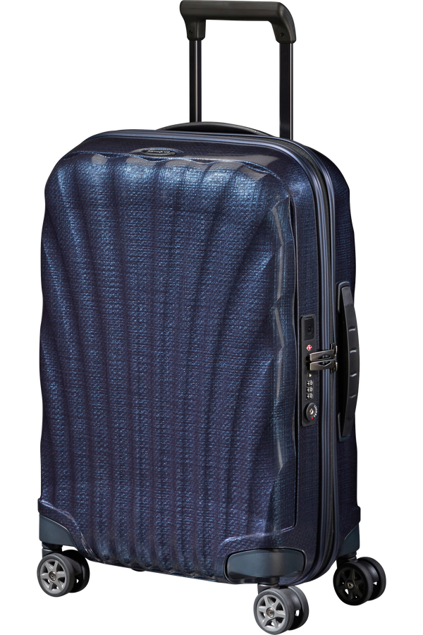 Samsonite C-Lite Spinner Expandable 55cm  Půlnoční modrá
