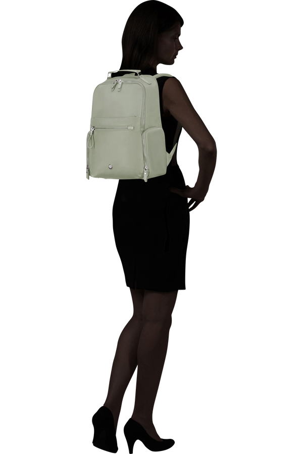 Samsonite Karissa Evo Round Backpack 15.6'  Šedo-zelená Samsonite Karissa Evo Round Backpack 15.6'  Šedo-zelená