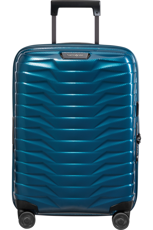 Samsonite Proxis Spinner Expandable 55cm  Petrolejov&aacute; modr&aacute;