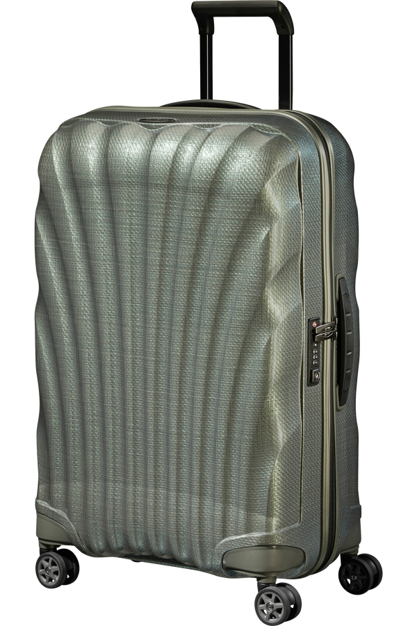 Samsonite C-Lite Spinner 69cm  Metalická zelená