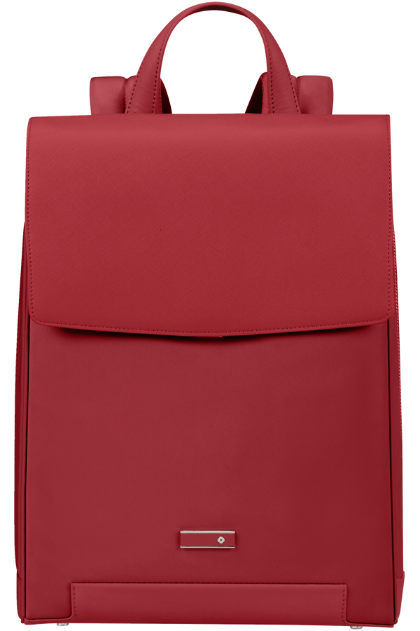 Samsonite Zalia 3.0 Backpack with flap 14.1'  Tmavě červená