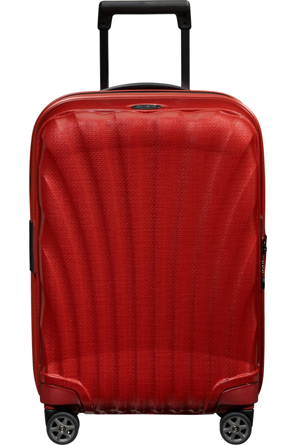 Samsonite C-Lite Spinner Expandable 55cm  Chili červená