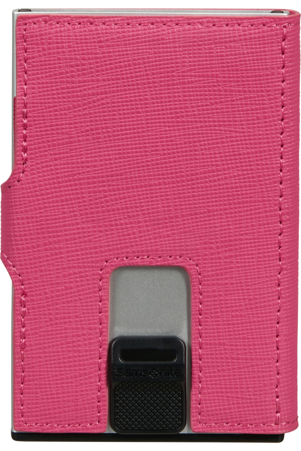 Samsonite Alu Fit 202 - Slide-up Wallet  Fuchsiová