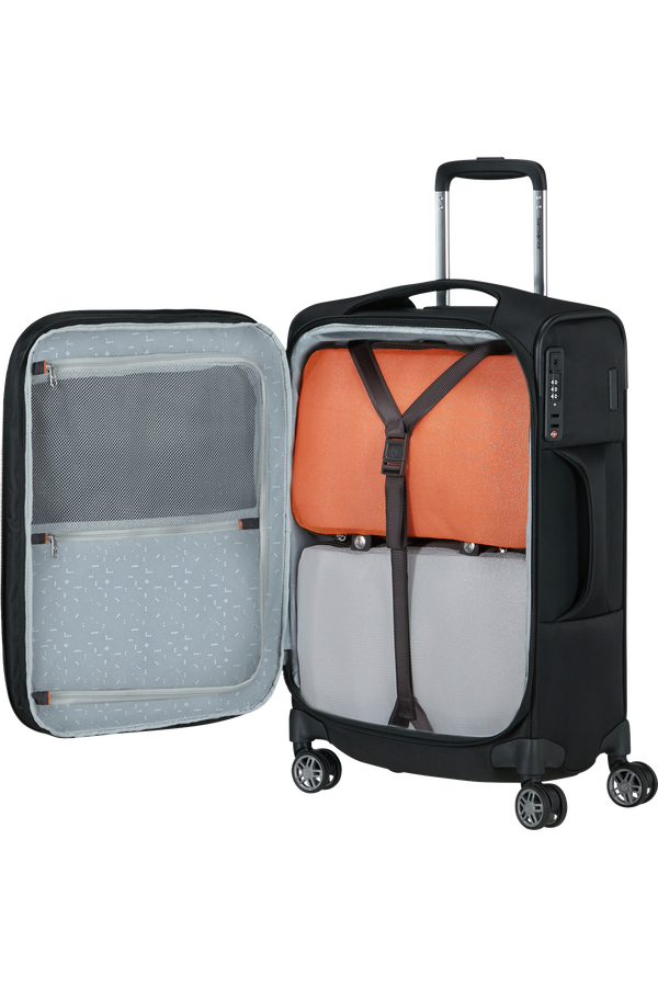 Samsonite Re-Lite Spinner Expandable Lenght 35cm 55cm  Černá Samsonite Re-Lite Spinner Expandable Lenght 35cm 55cm  Černá