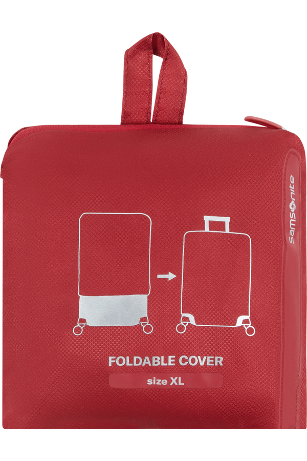 Samsonite Ta Revolution Foldable Luggage Cover XL  Červená