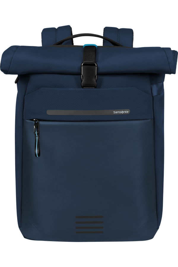 Samsonite Moderny Rolltop Backpack 15.6  Modr&aacute;