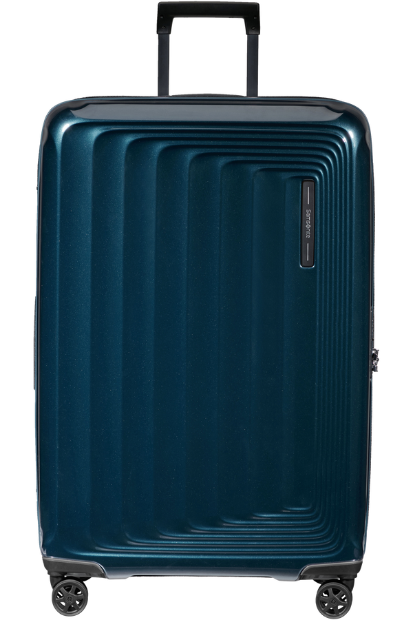 Samsonite Nuon Spinner Expandable 75cm  Metallic Dark Blue