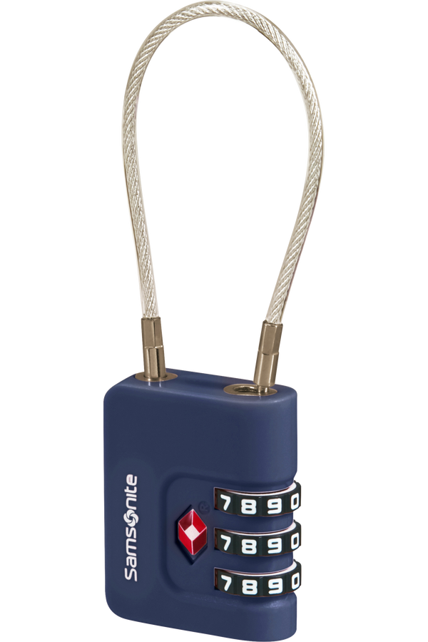 Samsonite Ta Revolution Cablelock 3 dial TSA  Půlnoční modrá