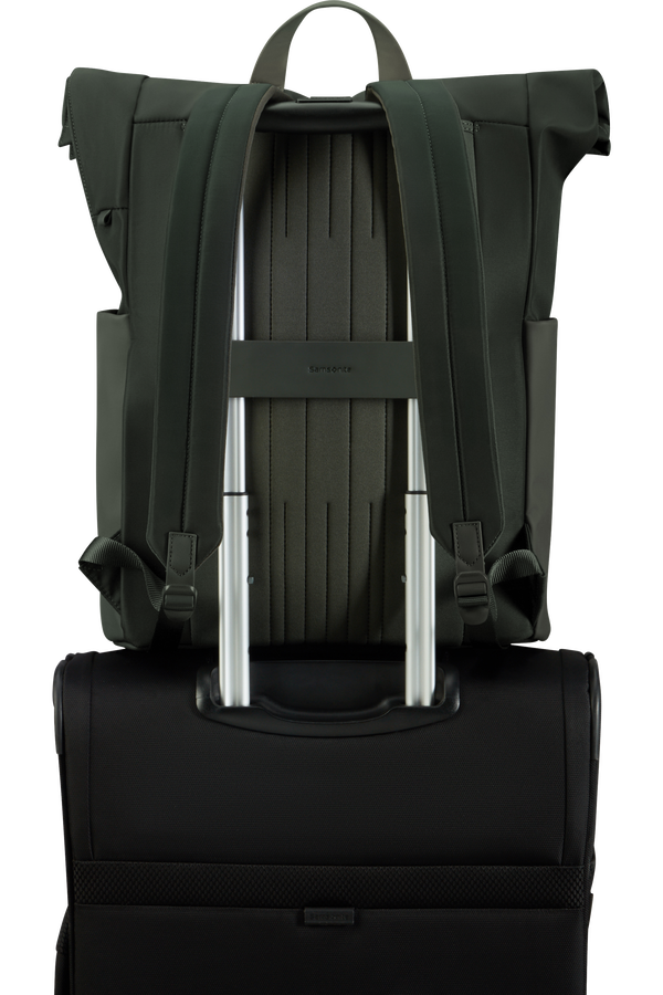 Samsonite 4Pack Laptop Rolltop Backpack 15.6'  Forest Green Samsonite 4Pack Laptop Rolltop Backpack 15.6'  Forest Green