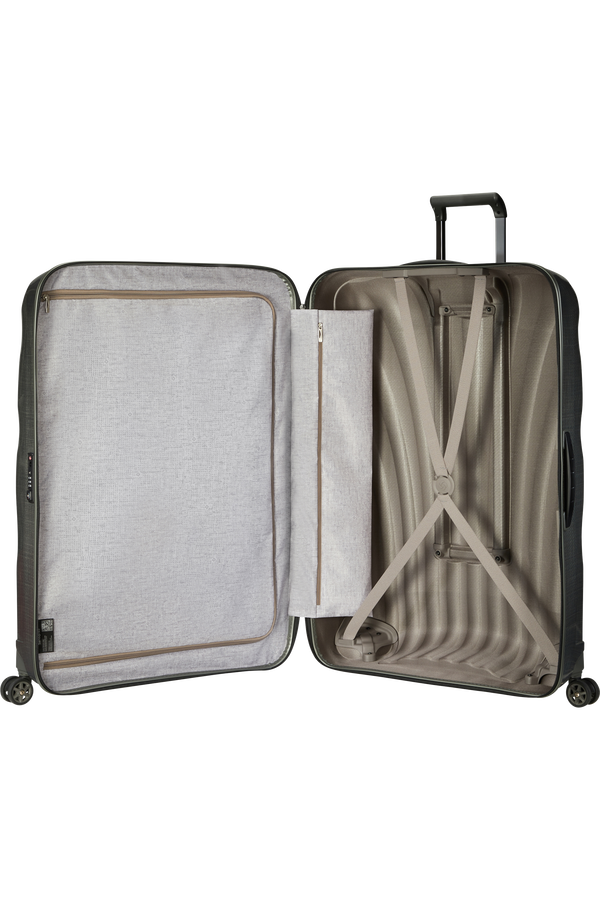 Samsonite C-Lite Spinner 86cm  Metalická zelená