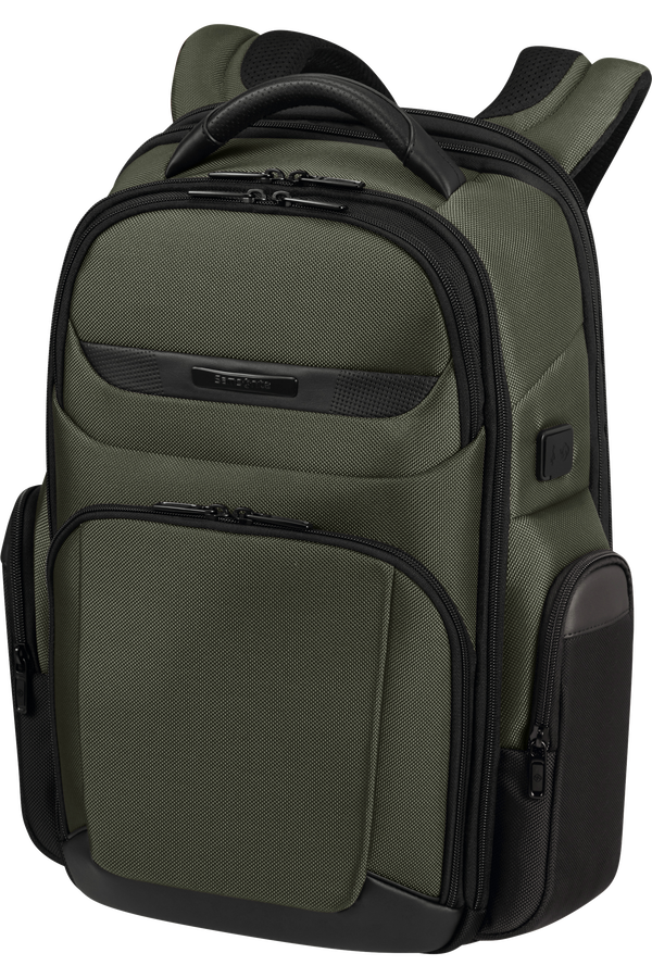 Samsonite Pro-Dlx 6 Backpack 3 Volume Expandable 15.6'  Zelená