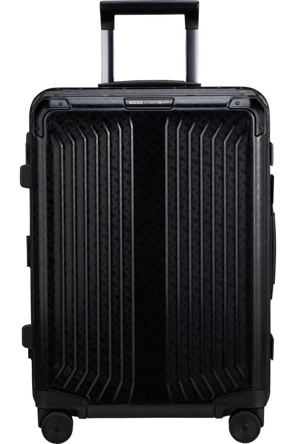 Samsonite Lite-Box Alu / Boss SPINNER 55/20 55cm  Graphite Monogram