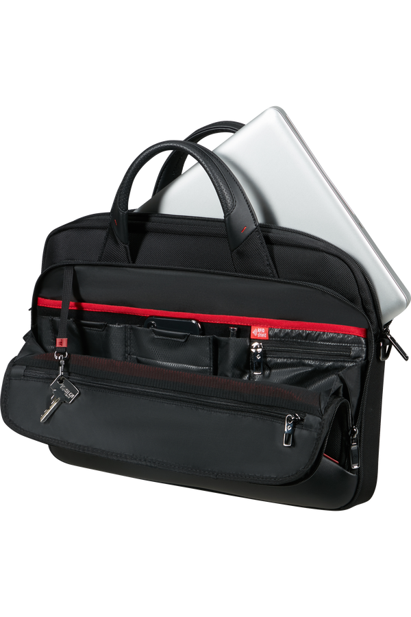 Samsonite Pro-DLX 6 Slim Briefcase 15.6'  Černá Samsonite Pro-DLX 6 Slim Briefcase 15.6'  Černá