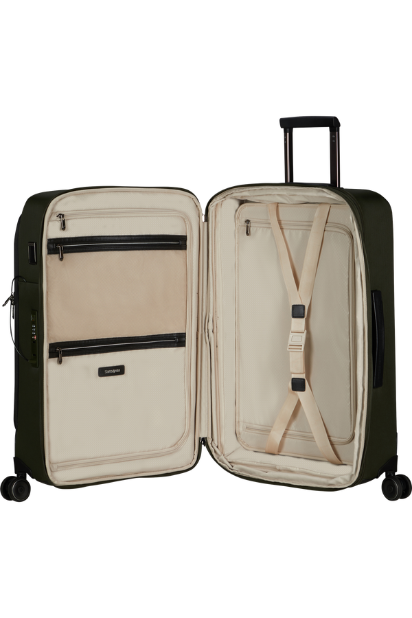 Samsonite Splendix Spinner DF Expandable 67cm  Green/Black Samsonite Splendix Spinner DF Expandable 67cm  Green/Black