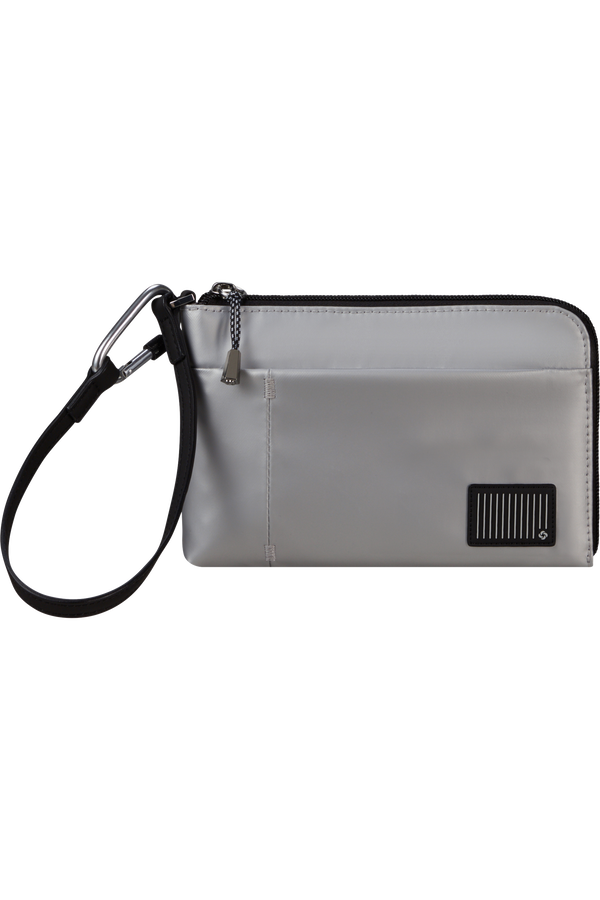Samsonite Wander Last Mini Pouch  Metalick&aacute; stř&iacute;brn&aacute;