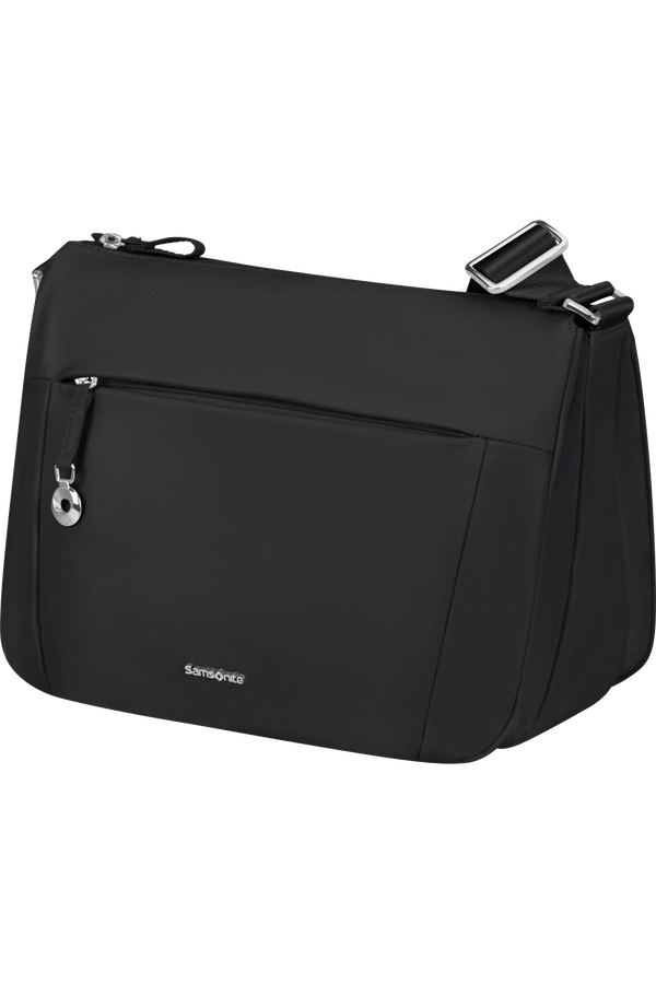 Samsonite Move 5.0 Hobo Bag Round 3 Comp.  Černá Samsonite Move 5.0 Hobo Bag Round 3 Comp.  Černá