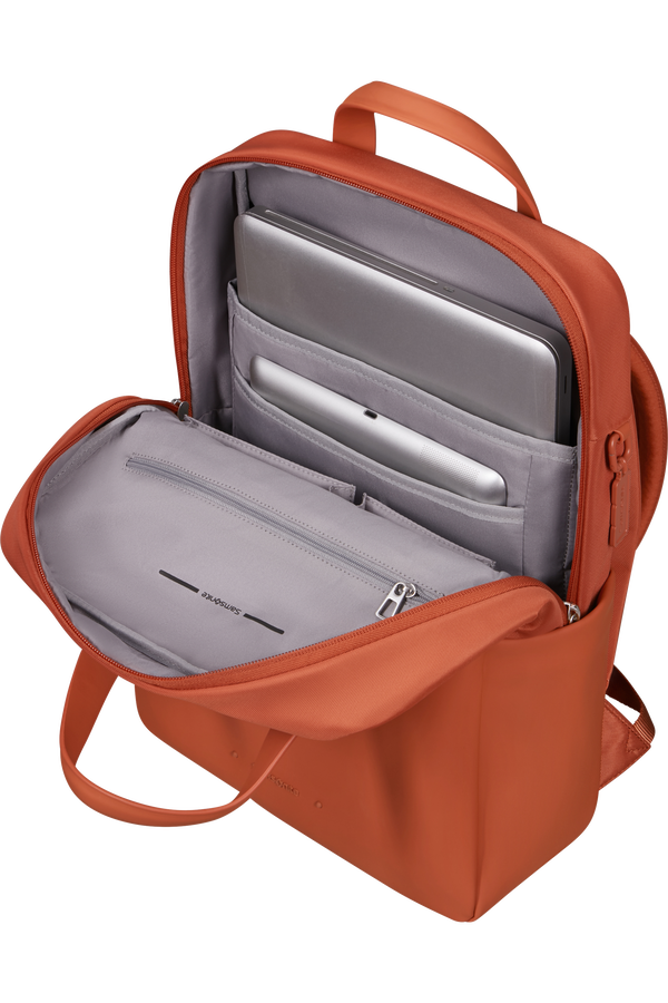 Samsonite 4Pack Laptop Backpack + Handles 14.1'  Červeno-oranžová