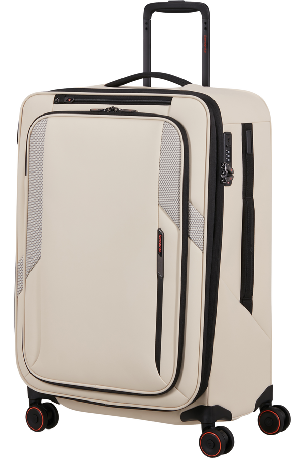 Samsonite Glazed Spinner Expandable 67cm  P&iacute;skov&aacute; žlut&aacute;