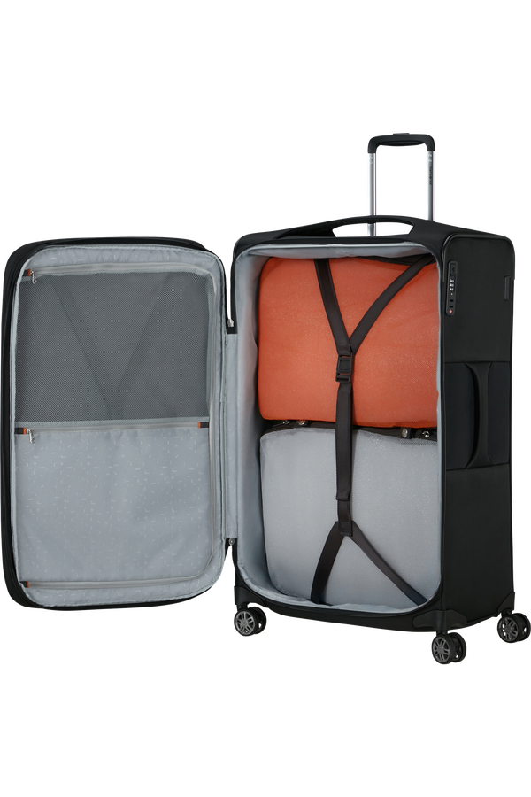 Samsonite Re-Lite Spinner Expandable 78cm  Černá