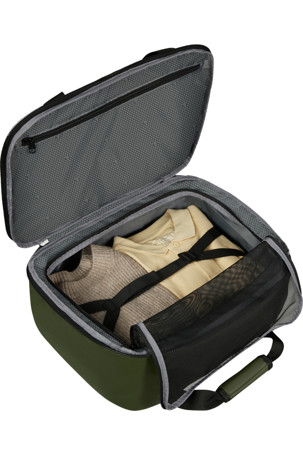 Samsonite Roadseeker Duffle/Backpack Underseater M  Tmavě olivová zelená Samsonite Roadseeker Duffle/Backpack Underseater M  Tmavě olivová zelená