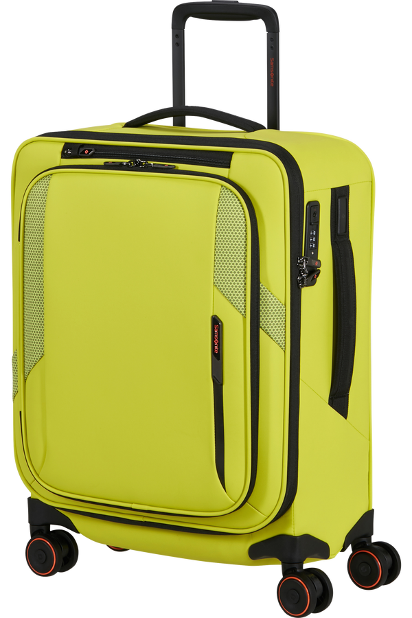 Samsonite Glazed Spinner Expandable 55cm  Limetkov&aacute; zelen&aacute;
