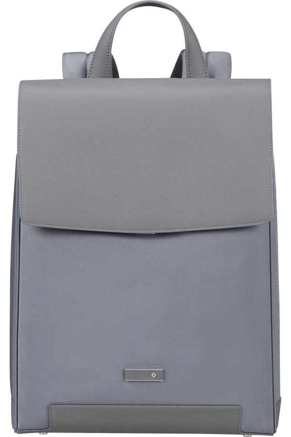 Samsonite Zalia 3.0 Backpack with flap 14.1'  Stříbrná šedá