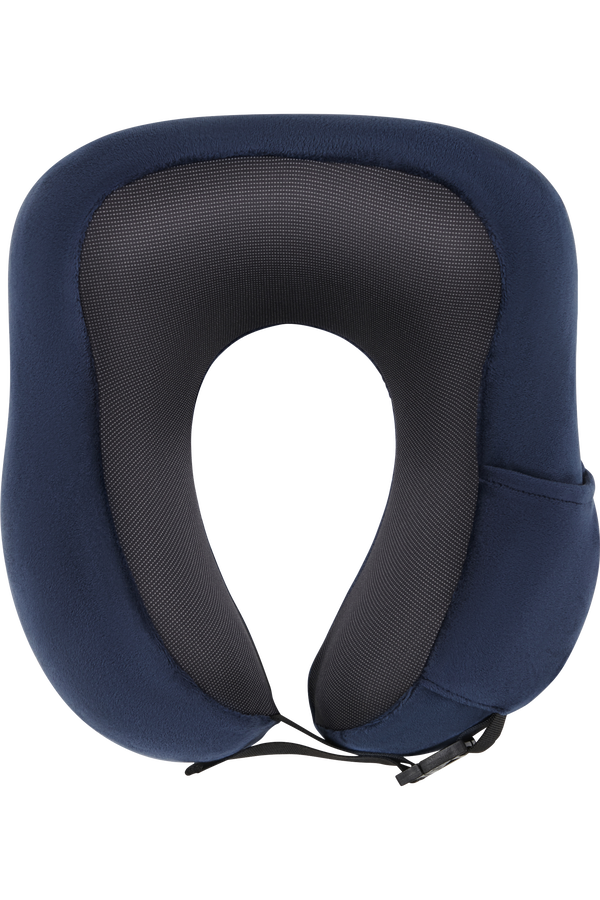 Samsonite Ta Revolution Ergonomic Memory Foam Pillow  Půlnoční modrá