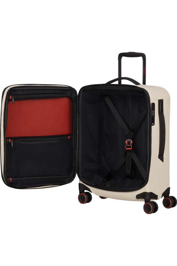 Samsonite Glazed Spinner Expandable 55cm  P&iacute;skov&aacute; žlut&aacute;