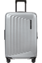 Samsonite Nuon Spinner Expandable 69cm  Matná stříbrná