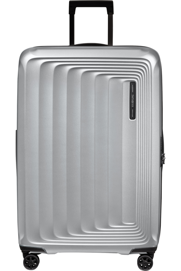 Samsonite Nuon Spinner Expandable 75cm  Matn&aacute; stř&iacute;brn&aacute;
